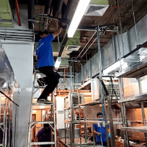 รับทำความสะอาด ขัดล้างครัวร้านอาหาร โรงแรม